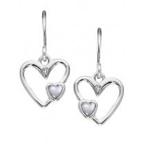 Silver Diamond Earring  / SER3004
