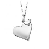 Silver Diamond Pendant  /SPD1024