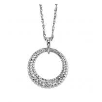 Silver Diamond Earrings / SER2045