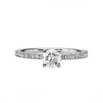 *Dia Engagement Ring 1/3 ctw with simply the best Ideal Cut diamonds/HDR1435ID