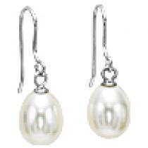 Silver F/W Pearl Earrings/NP001840W
